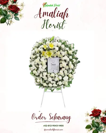 Krans Bunga Duka Pepera